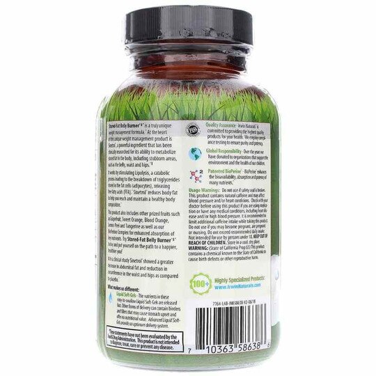 Stored-Fat Belly Burner, IRN